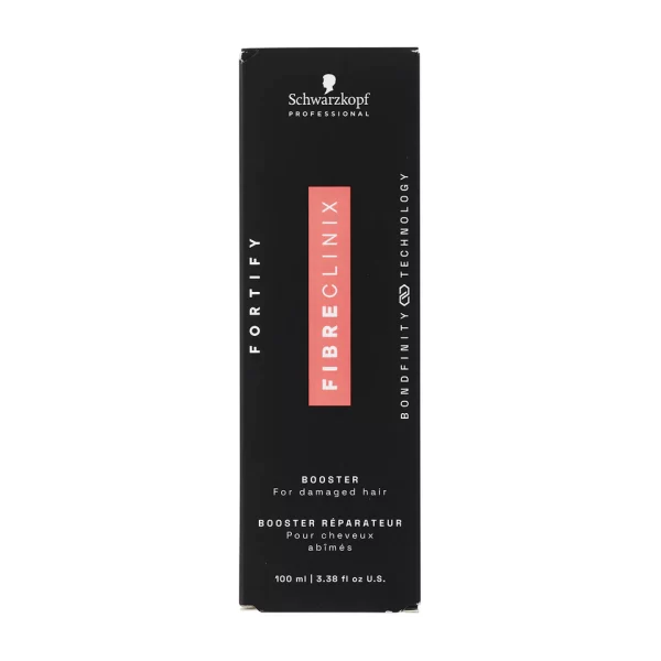 SchwarzkopfProfessionalFibreClinixFortifyBondfinityBooster100ml2 Booster Reparador Fortify Fibre Clinix Schwarzkopf 100ml